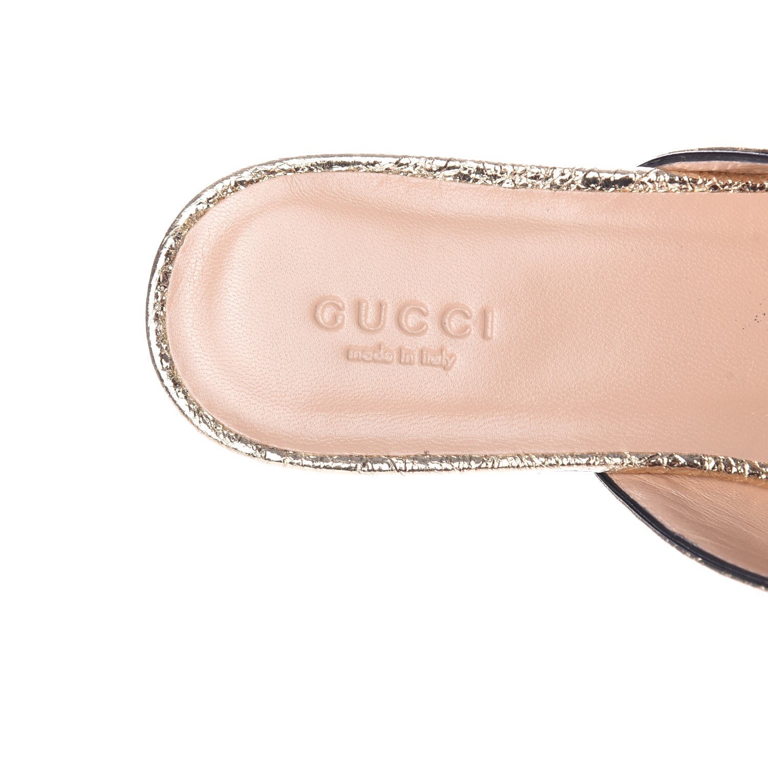 Gucci Galassia Womens GG Marmont Fringe Slippers 37.5 Platino 8 of 12