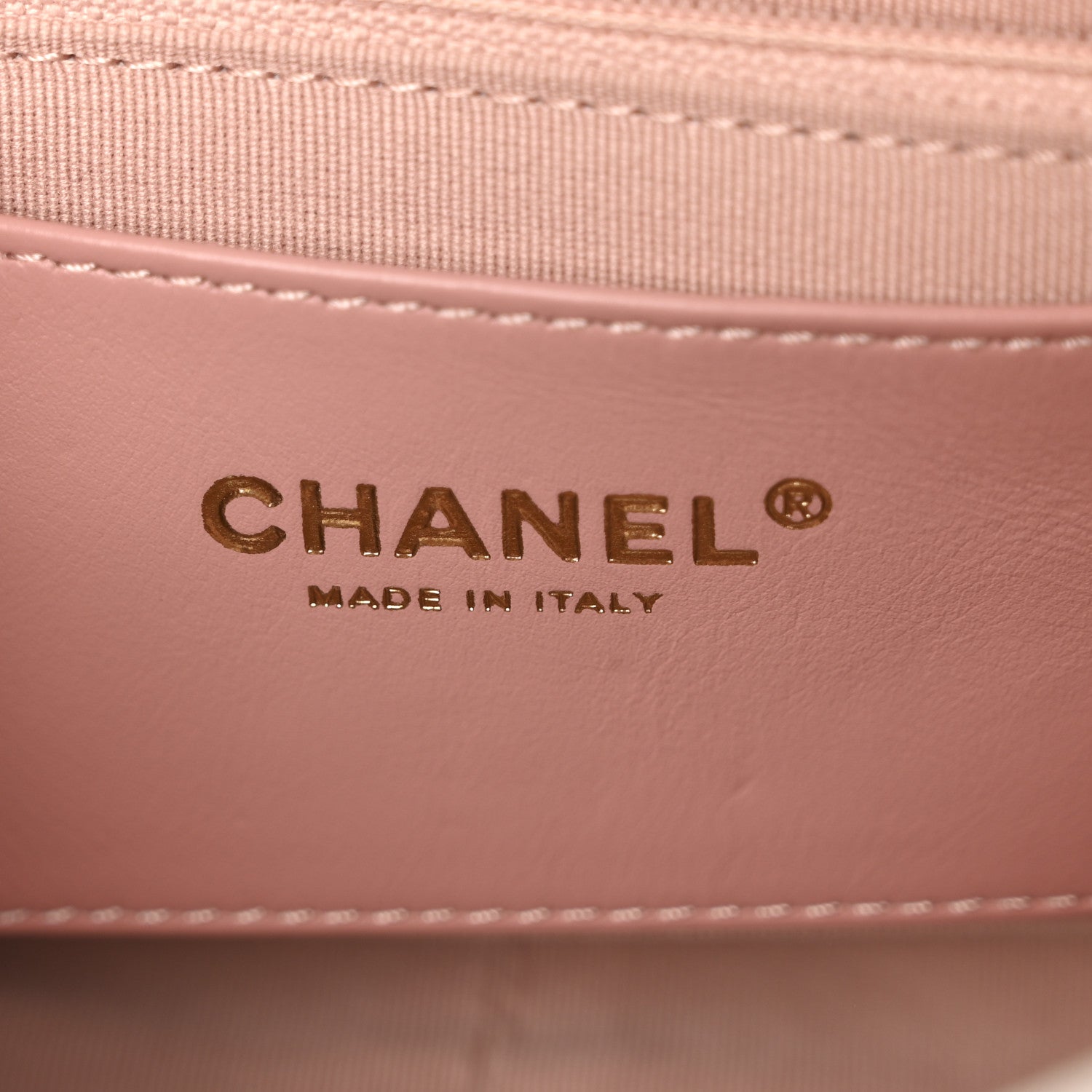 Chanel Lambskin Quilted Chanel Clip Flap White 6 of 10