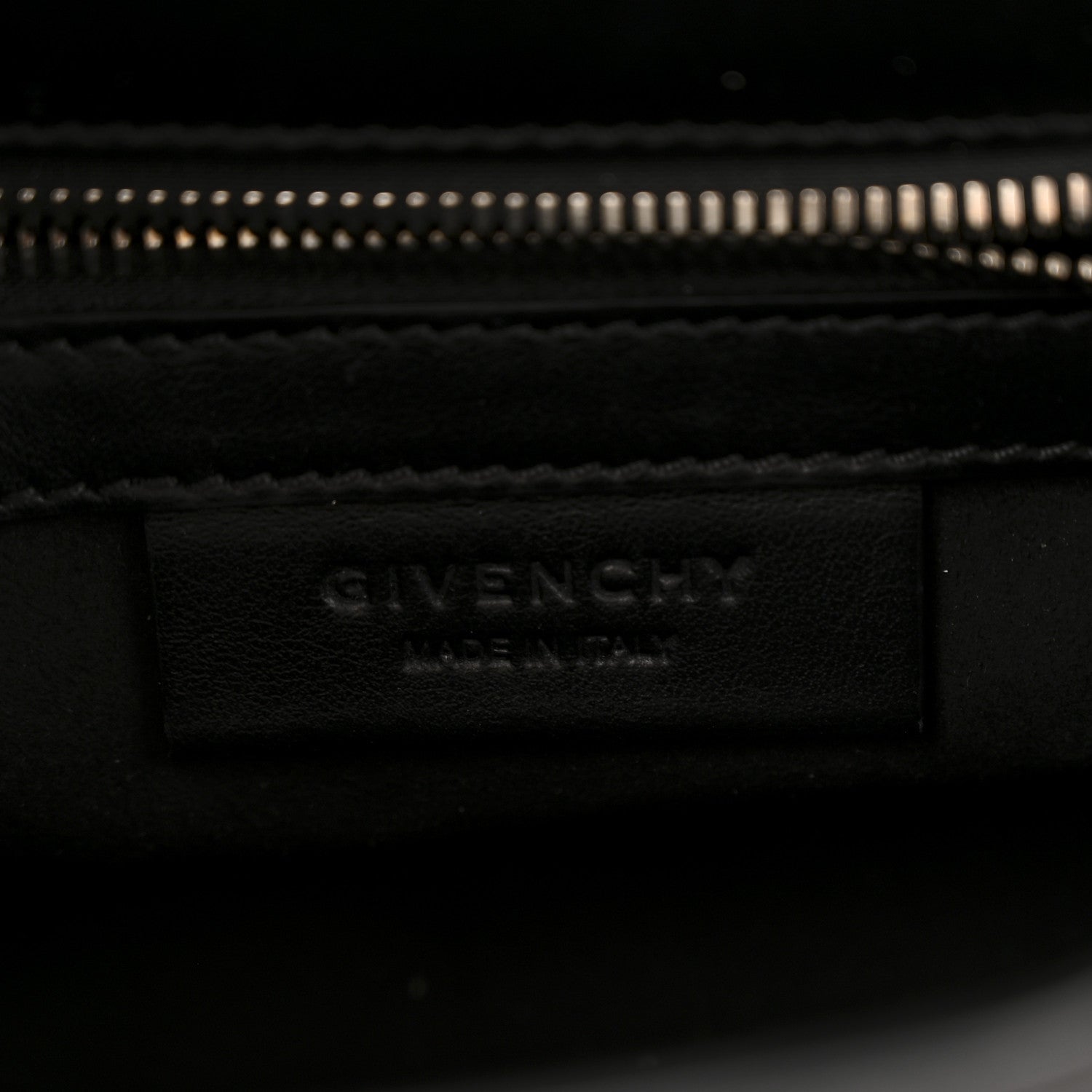 Givenchy Calfskin Mini Pandora Box Logo Strap Crossbody Bag Black 6 of 11