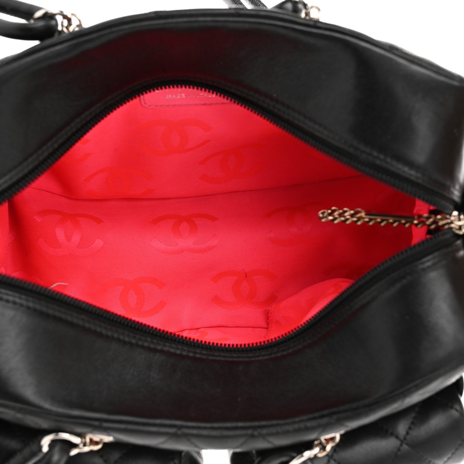 Chanel Calfskin Quilted Large Cambon Multipocket Reporter Black 5 of 12