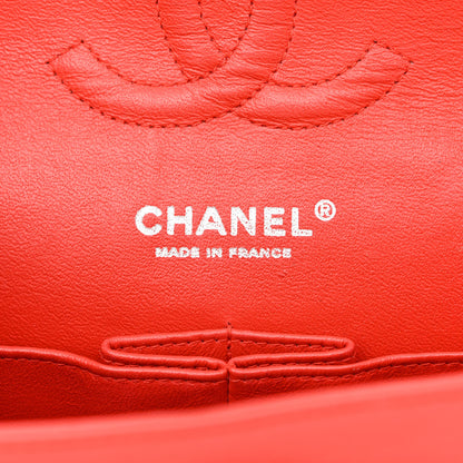 Chanel Patent Calfskin Quilted Medium Double Flap Red 6 of 18