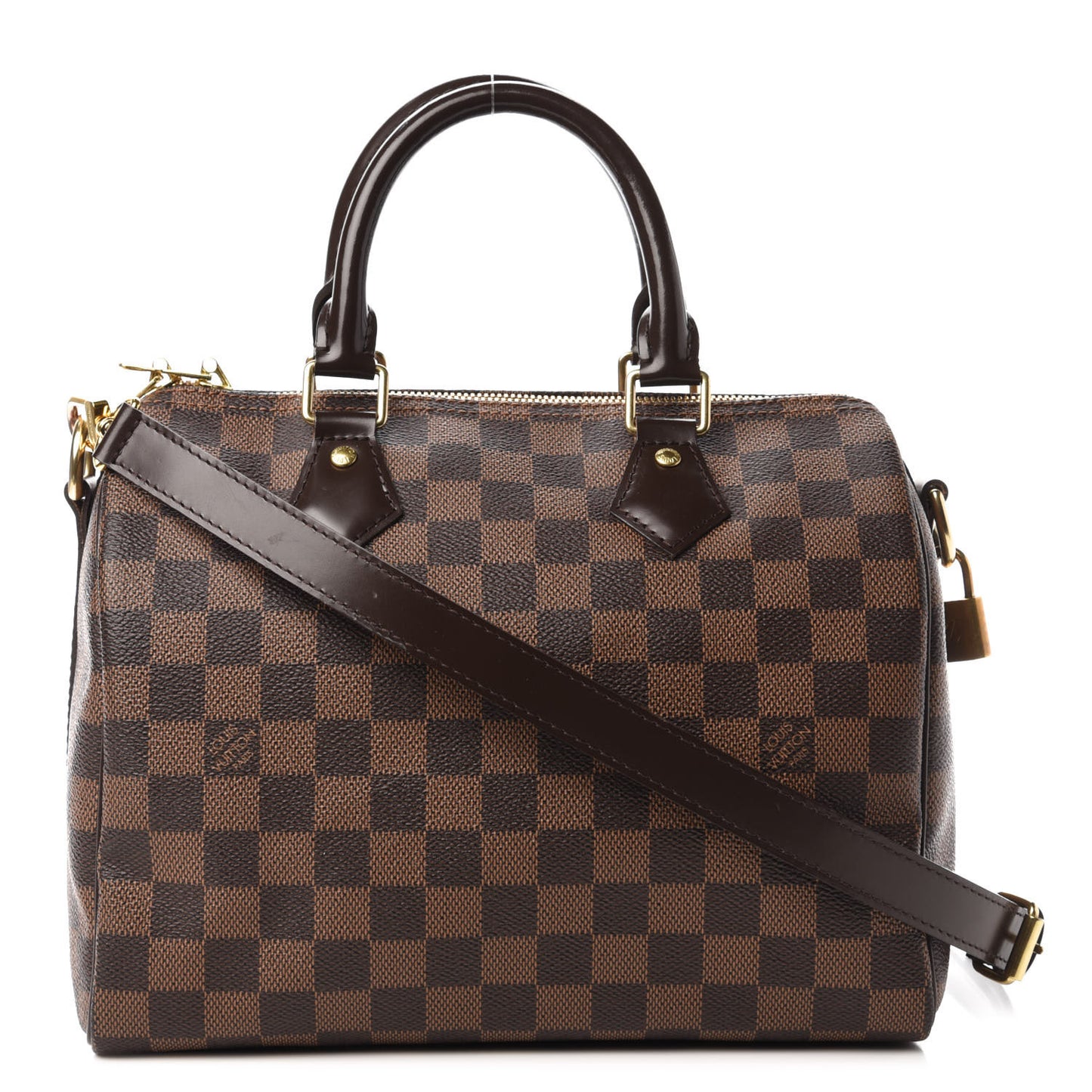Damier Ebene Speedy Bandouliere 25
