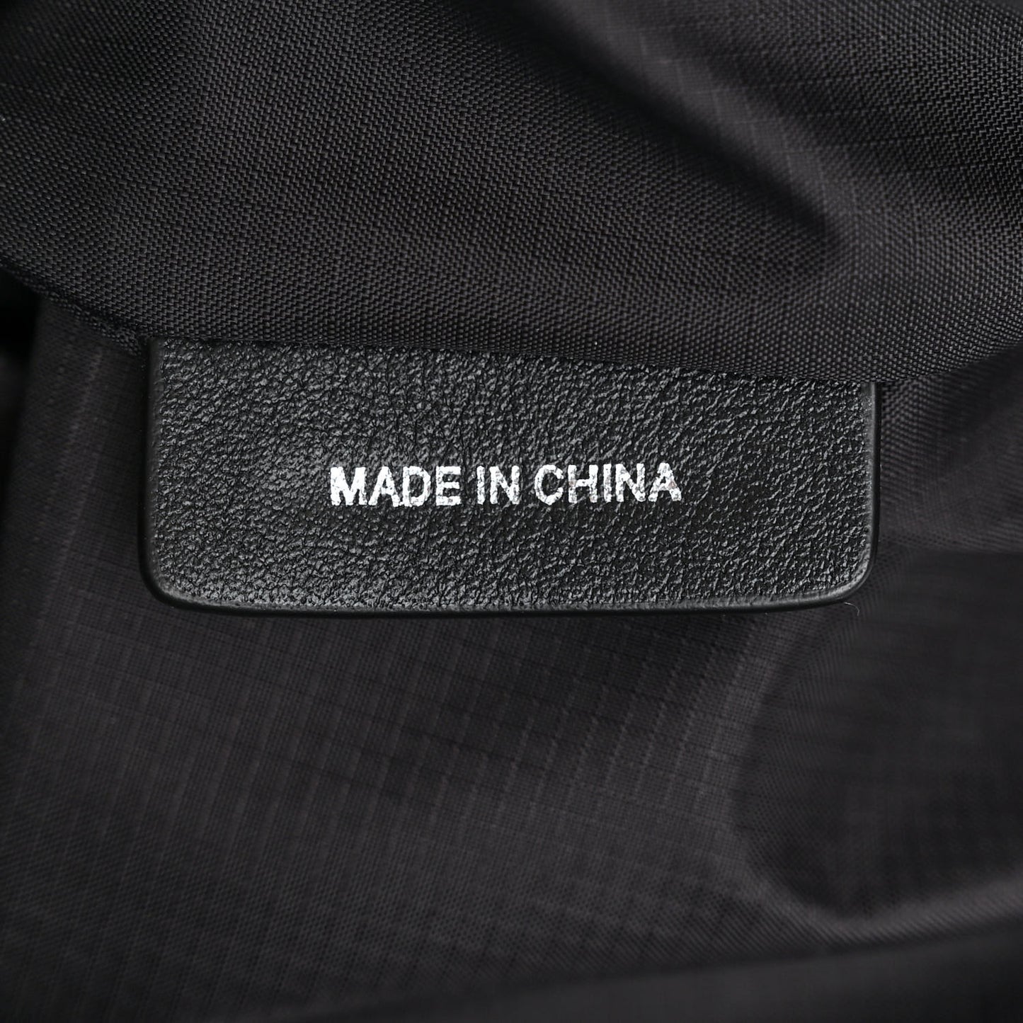 Nylon Trench Tote Black