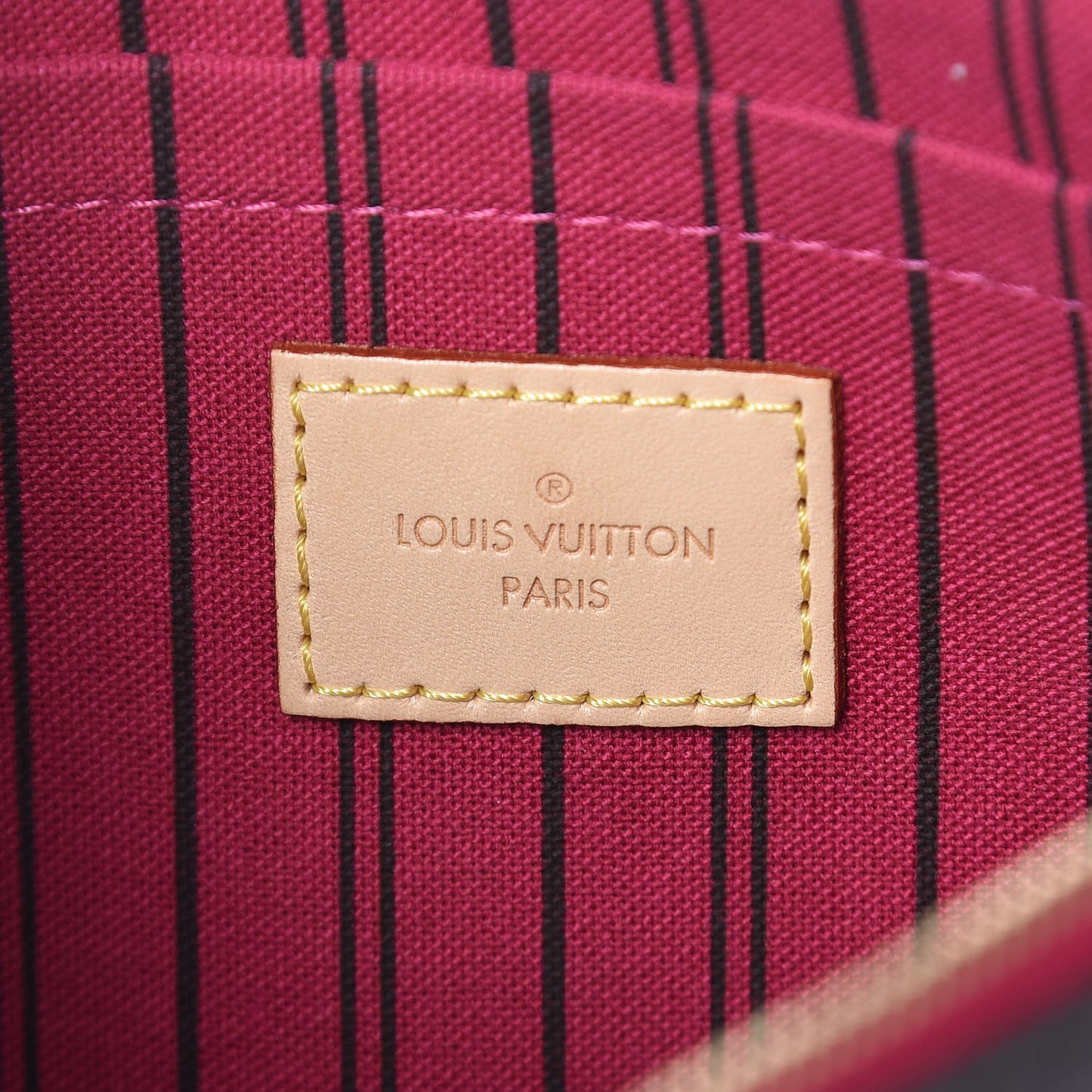 Monogram Neverfull MM GM Pochette Pivoine