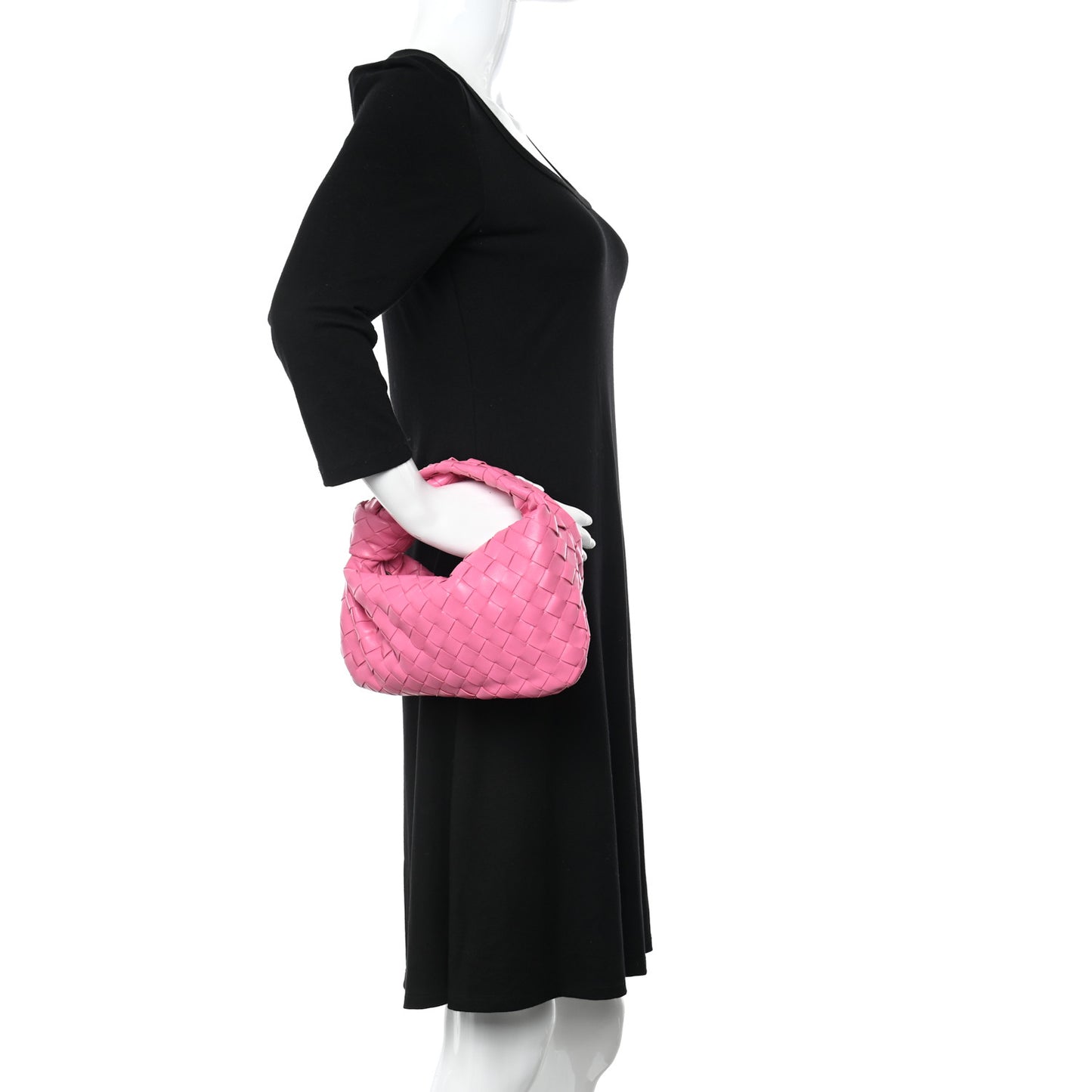 Nappa Intrecciato Mini Jodie Pink