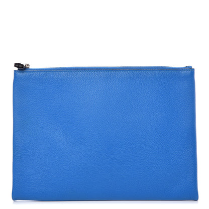 Hermes Evercolor Atout Pouch Bleu Hydra Malachite 1 of 8