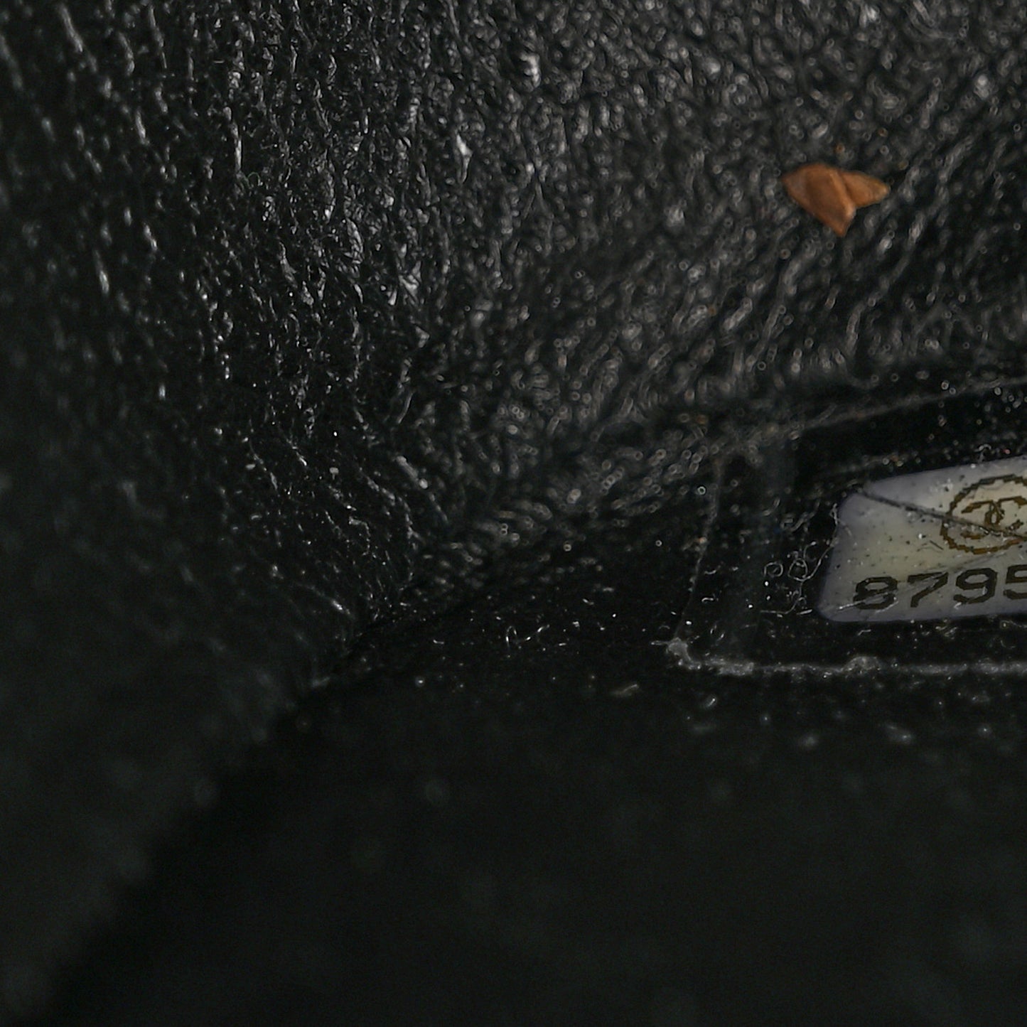 Caviar Jumbo Single Flap Black