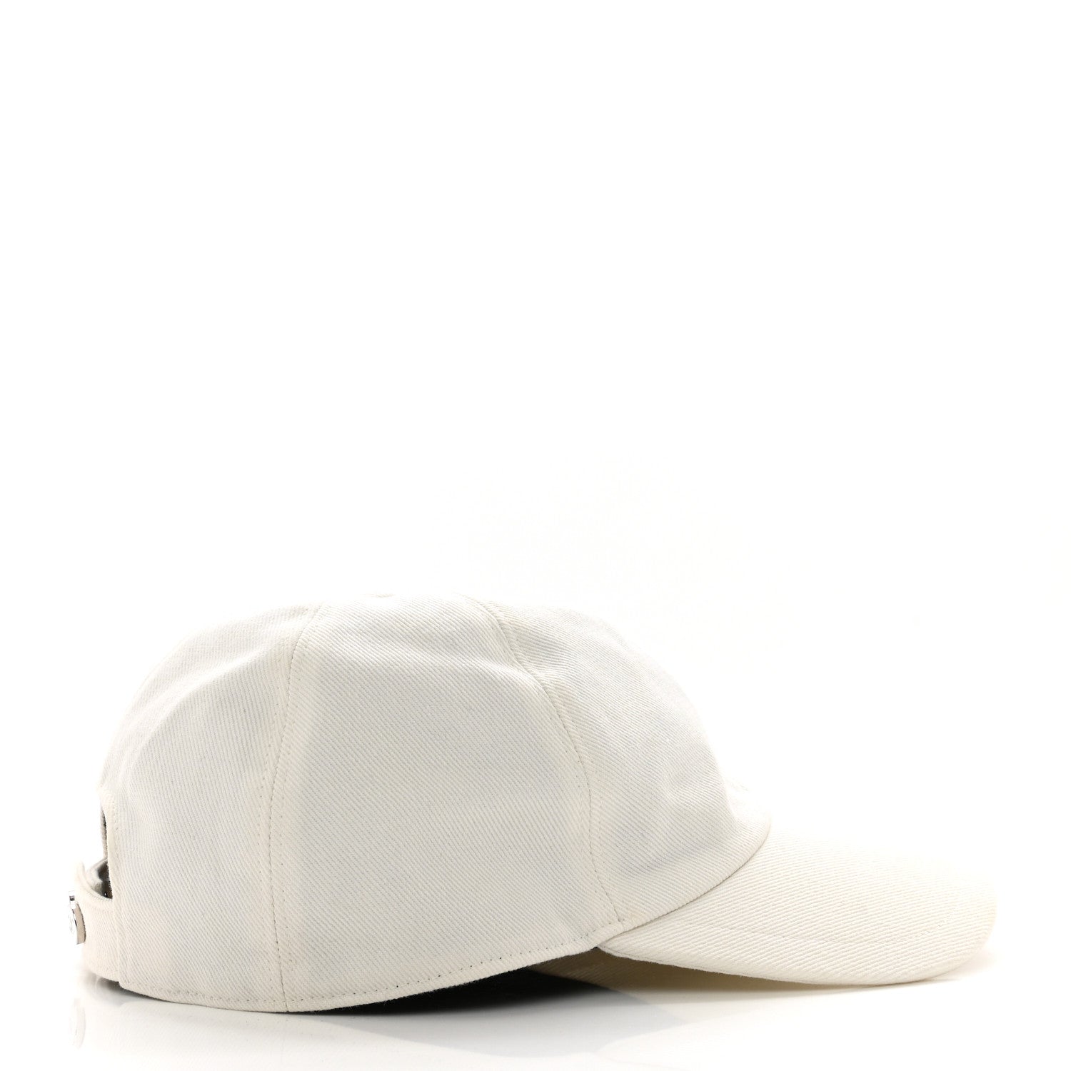 Chanel Cotton Sequin CC Cap Hat Ivory 4 of 7