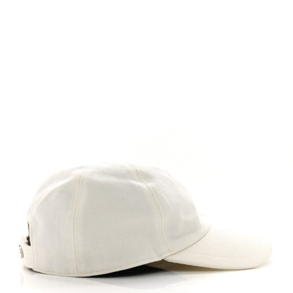 Chanel Cotton Sequin CC Cap Hat Ivory 4 of 7