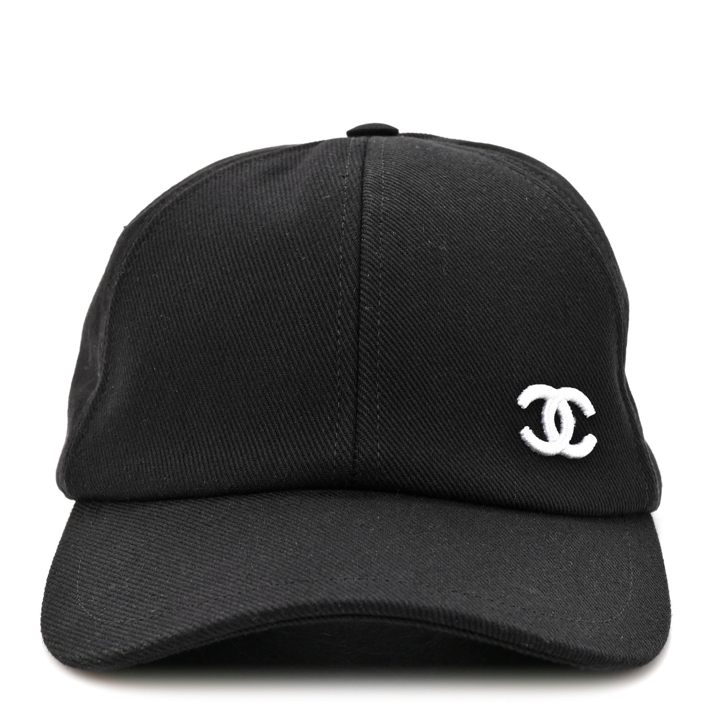 Cotton CC Cap Hat Black White