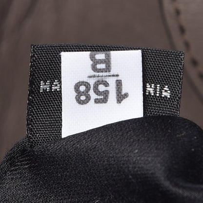 Miu Miu Vitello Soft Calf Shopping Tote Grey Black 7 of 13