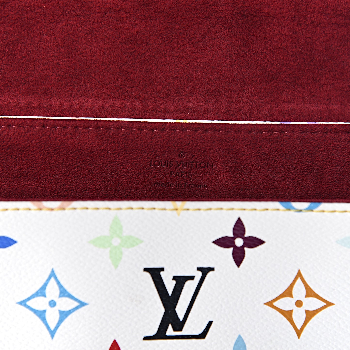 Monogram Multicolor Beverly MM White