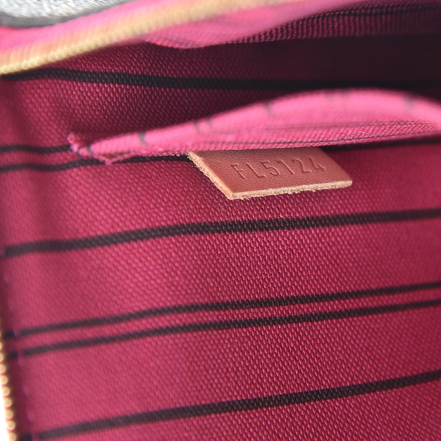 Monogram Neverfull MM GM Pochette Pivoine