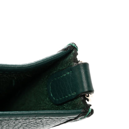 Hermes Taurillon Clemence Evelyne TPM Malachite Bleu Izmir 10 of 11