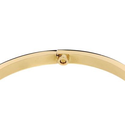 Cartier 18K Yellow Gold Small LOVE Bracelet 18 7 of 8