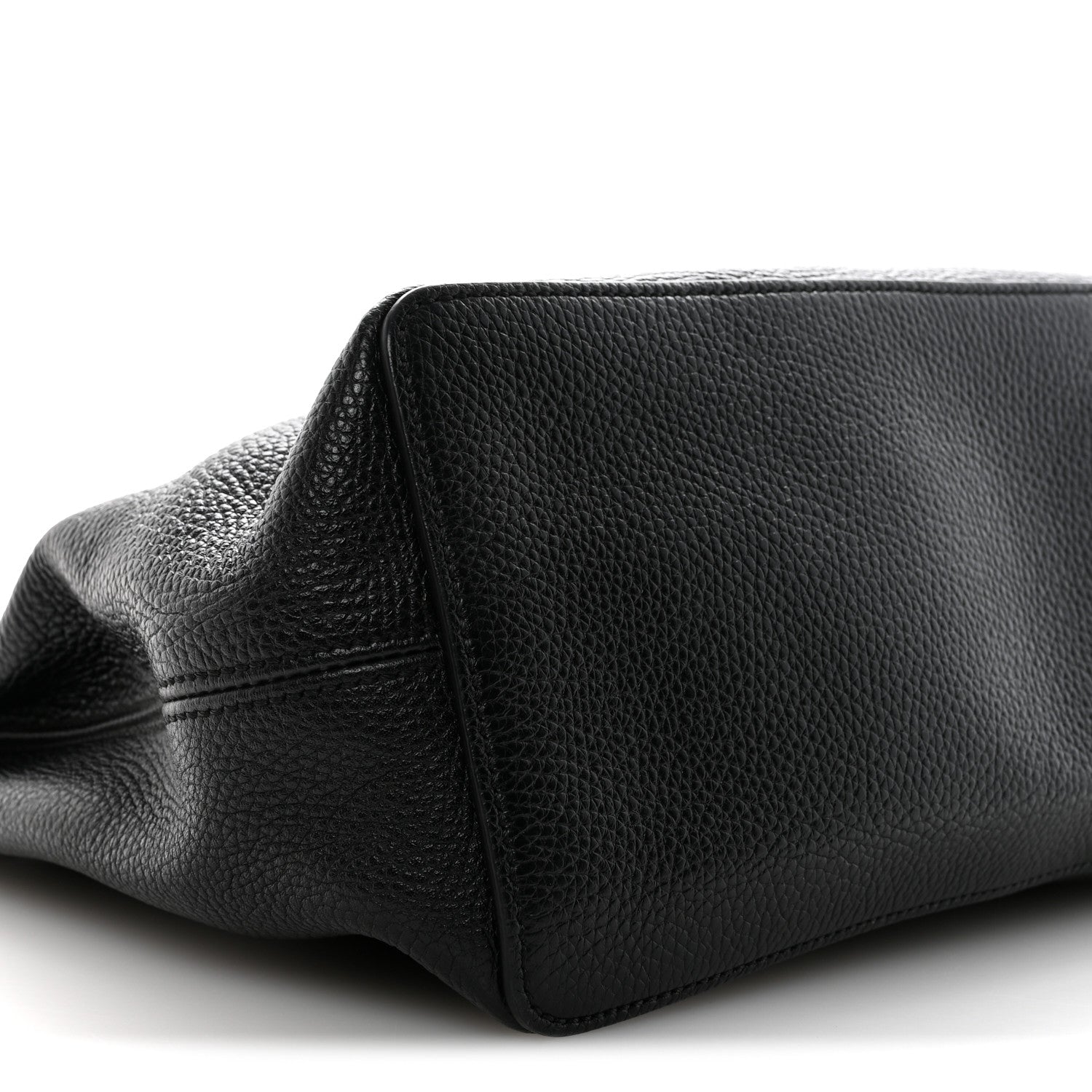 Gucci Pebbled Calfskin Large Soho Hobo Black 9 of 13