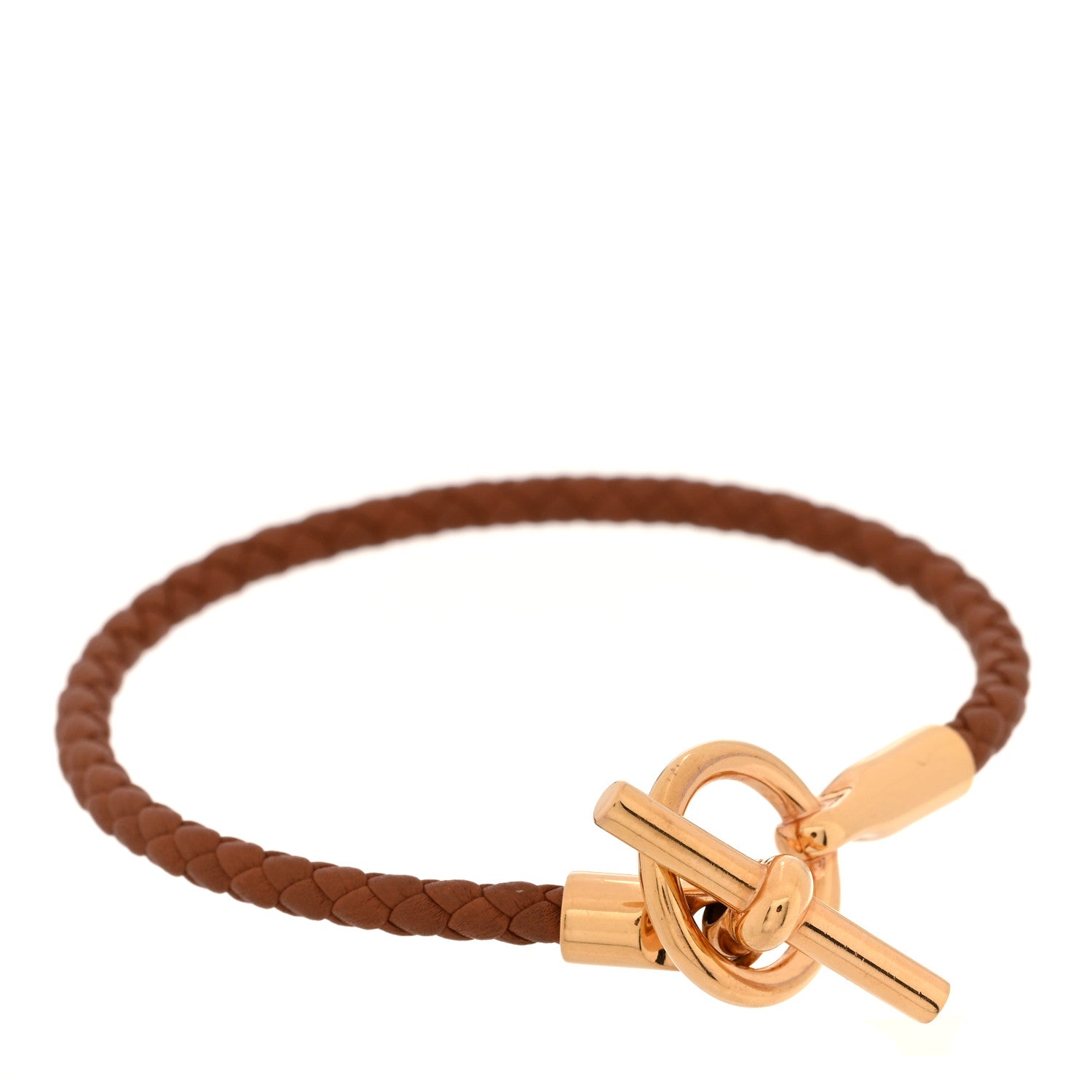 Hermes Swift Glenan Single Tour Bracelet T1 Gold 1 of 4