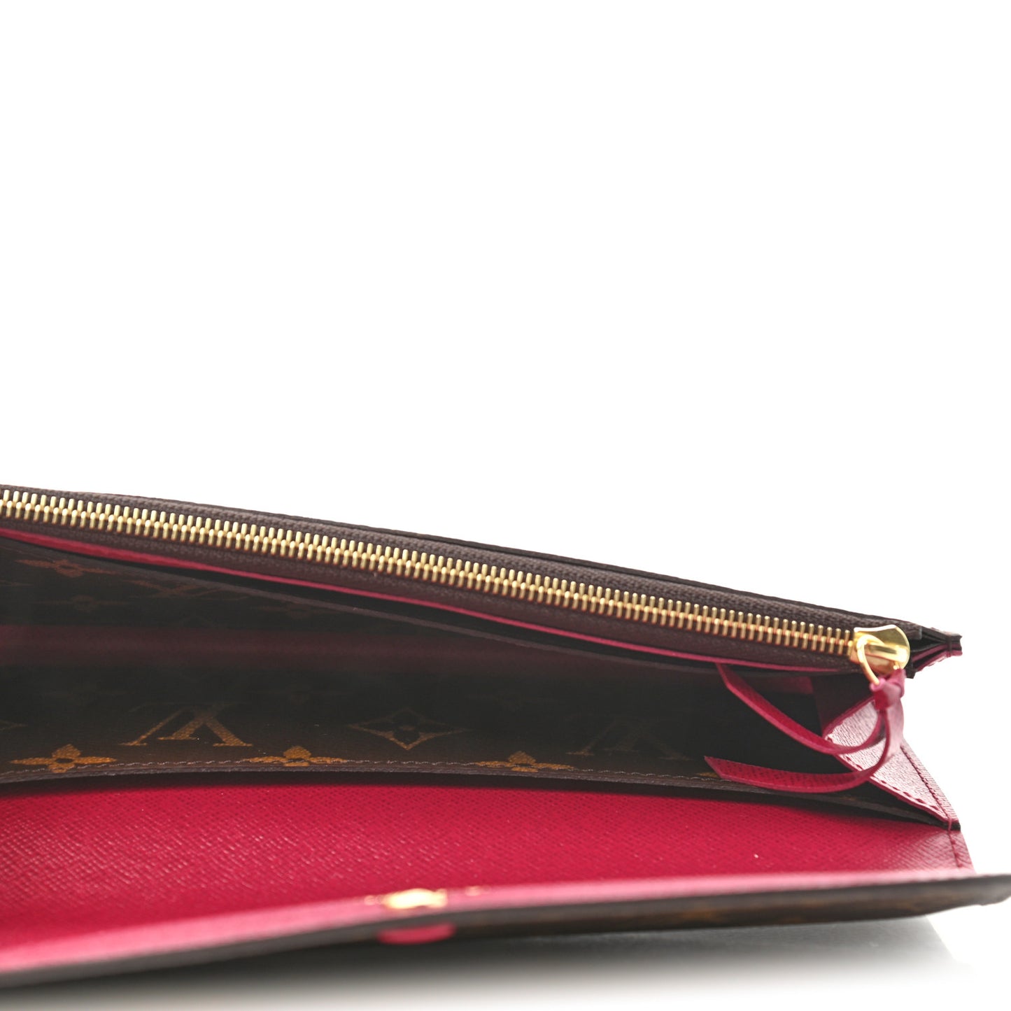 Monogram Emilie Wallet Fuchsia