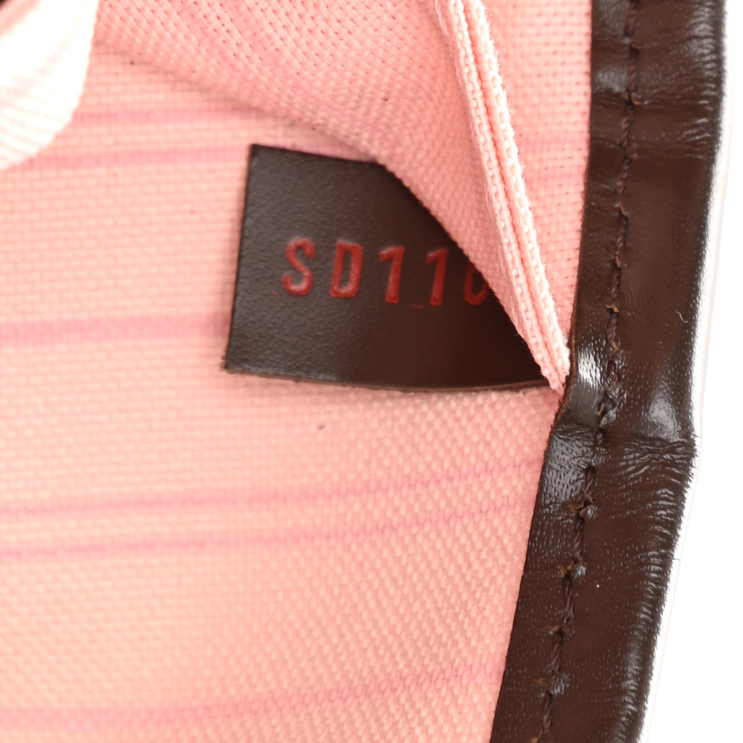 Louis Vuitton Damier Ebene Neo Neverfull MM Rose Ballerine 8 of 9