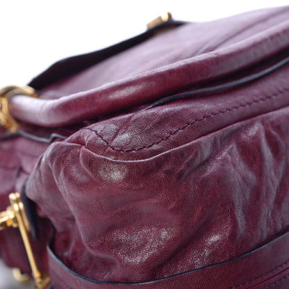 Chloe Calfskin Medium Paraty Dark Red 10 of 13