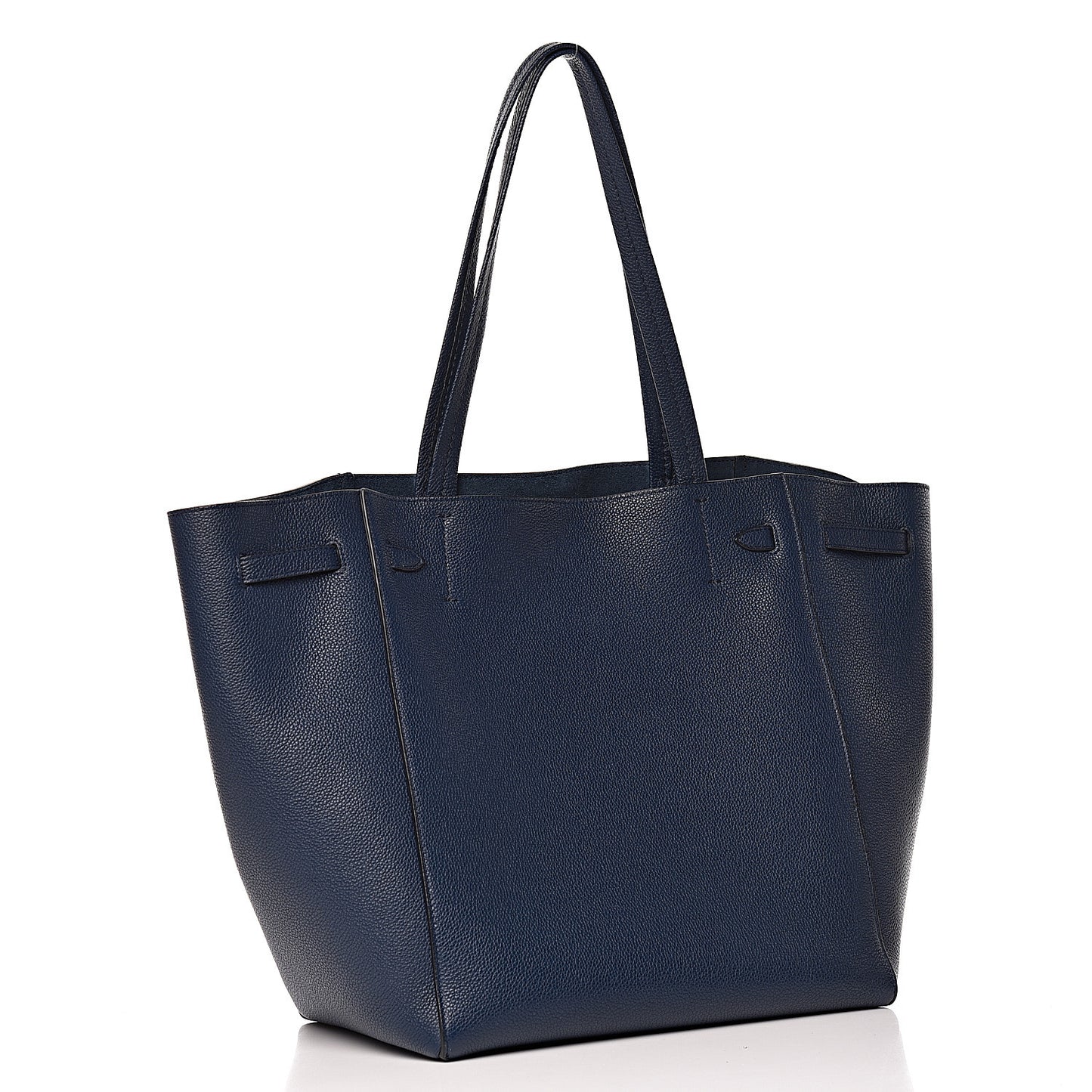 Soft Grained Calfskin Small Belt Cabas Phantom Abyss Blue