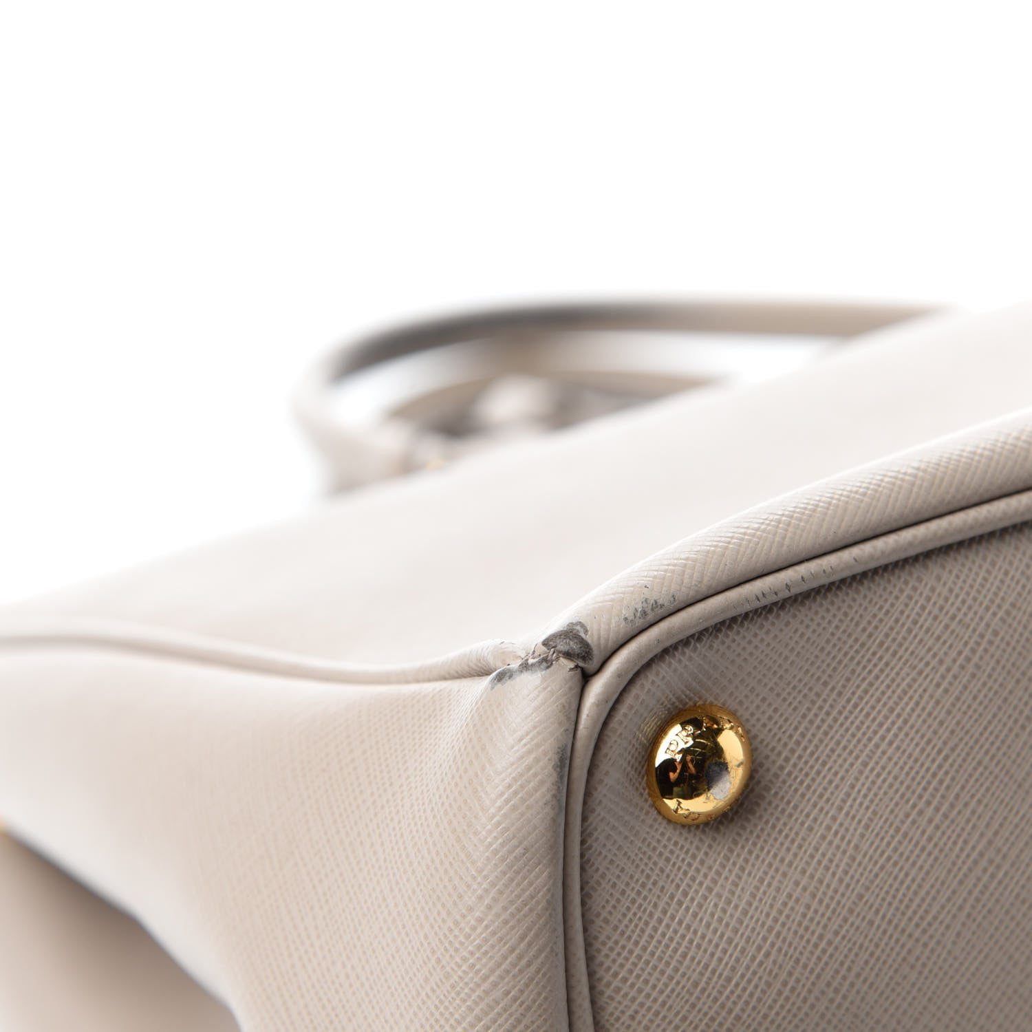 Prada Saffiano Large Galleria Double Zip Tote Pomice 8 of 24