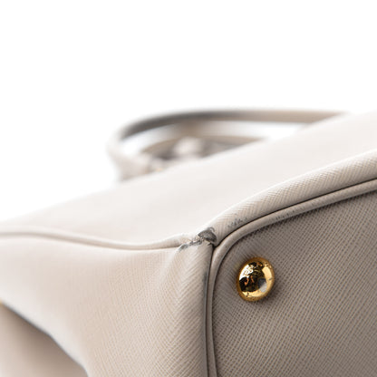 Prada Saffiano Large Galleria Double Zip Tote Pomice 8 of 24