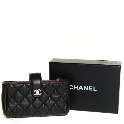 Chanel Lambskin Card Case and Bill Holder Black 5 of 8