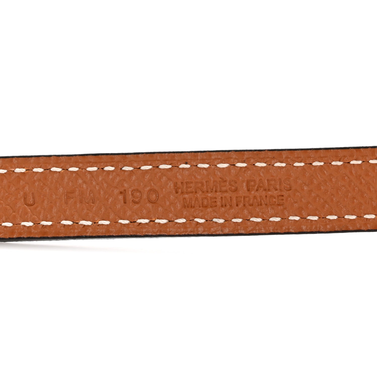 Hermes Swift Epsom 13mm Roulis Belt 75 30 Black Gold 5 of 6