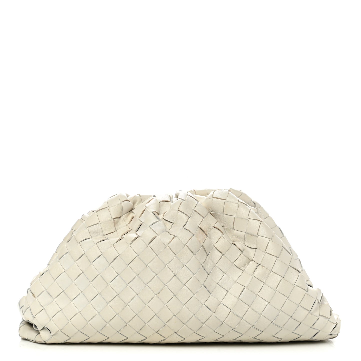 Nappa Maxi Intrecciato The Pouch Oversized Clutch Plaster