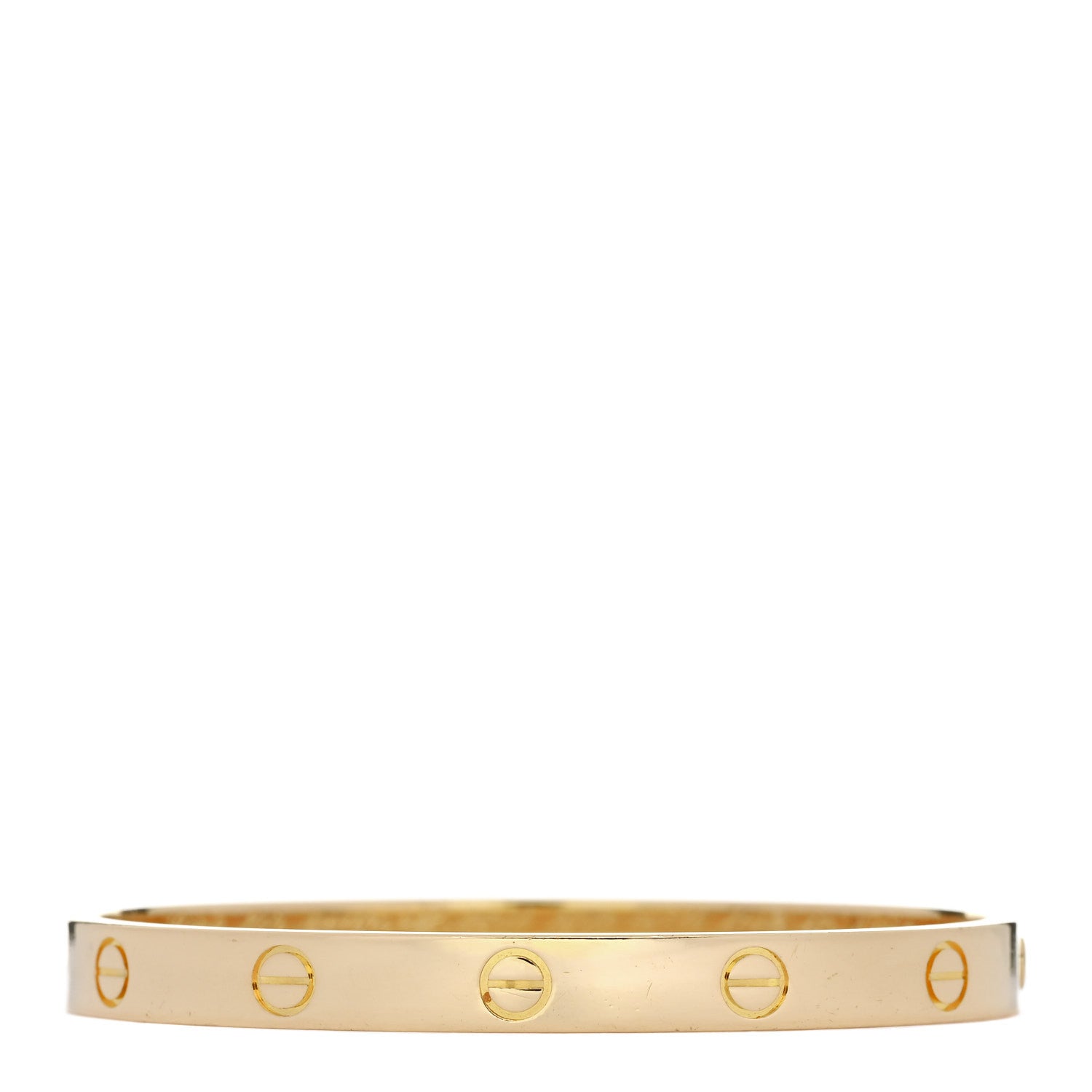 Cartier 18K Yellow Gold LOVE Bracelet 17 2 of 10