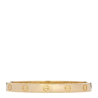 Cartier 18K Yellow Gold LOVE Bracelet 17 2 of 10