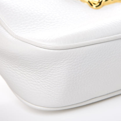 Versace Calfskin Palazzo Camera Bag White 7 of 9