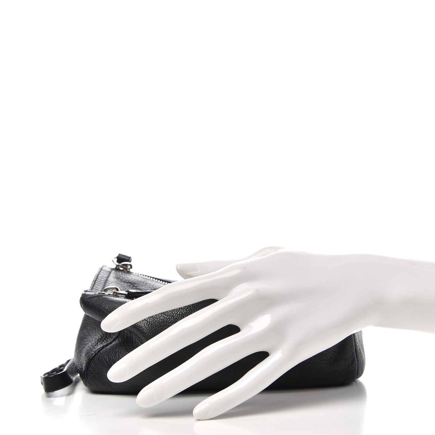 Sugar Goatskin Pandora Wristlet Black