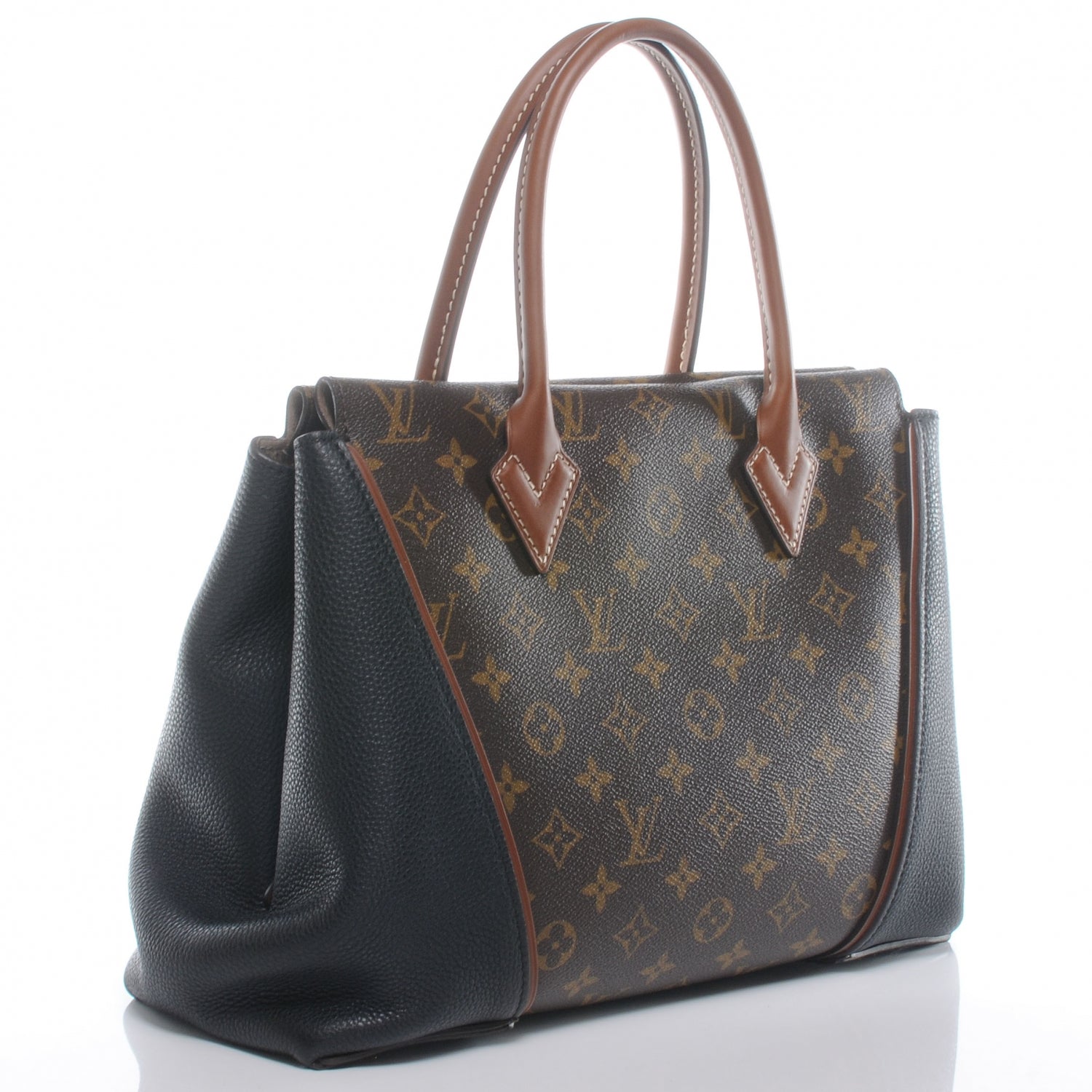 Louis Vuitton Monogram Tote W PM Black 3 of 7
