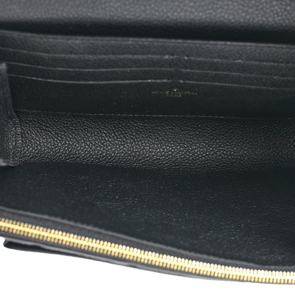 Louis Vuitton Empreinte Vavin Chain Wallet Black 7 of 10