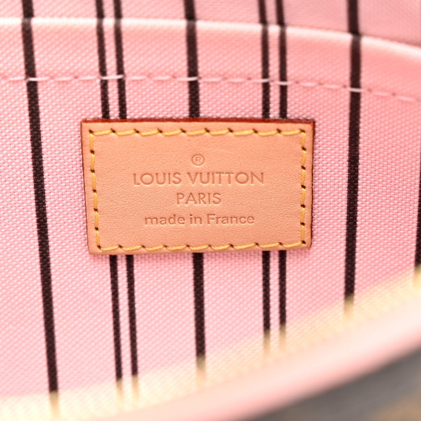 Monogram Neverfull MM GM Pochette Rose Ballerine