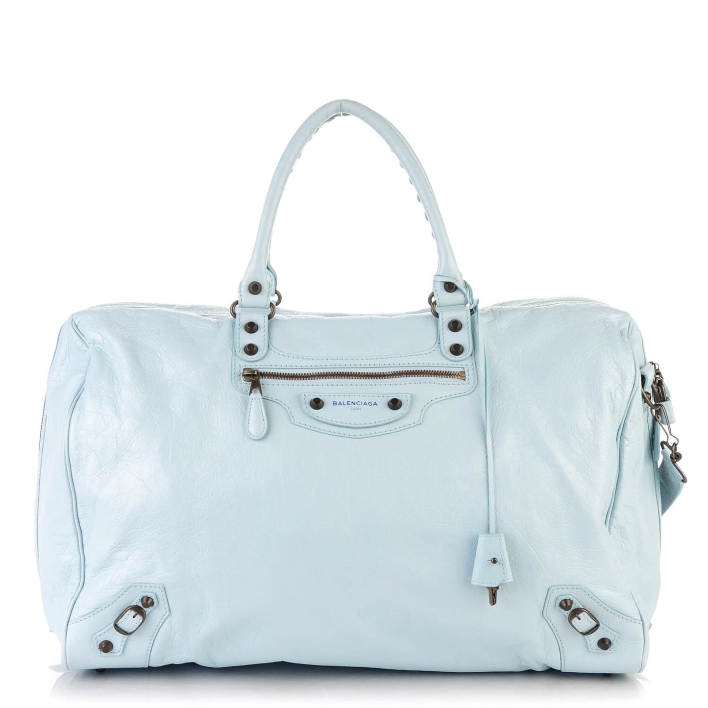 Agneau 24Hour Voyage Travel Bag Bleu Dragee