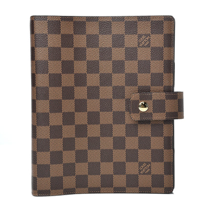 Louis Vuitton Damier Ebene Large Ring Agenda Cover 1 of 7