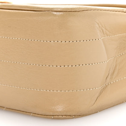 Chanel Lambskin Ribbon Stitched Flap Beige 11 of 11