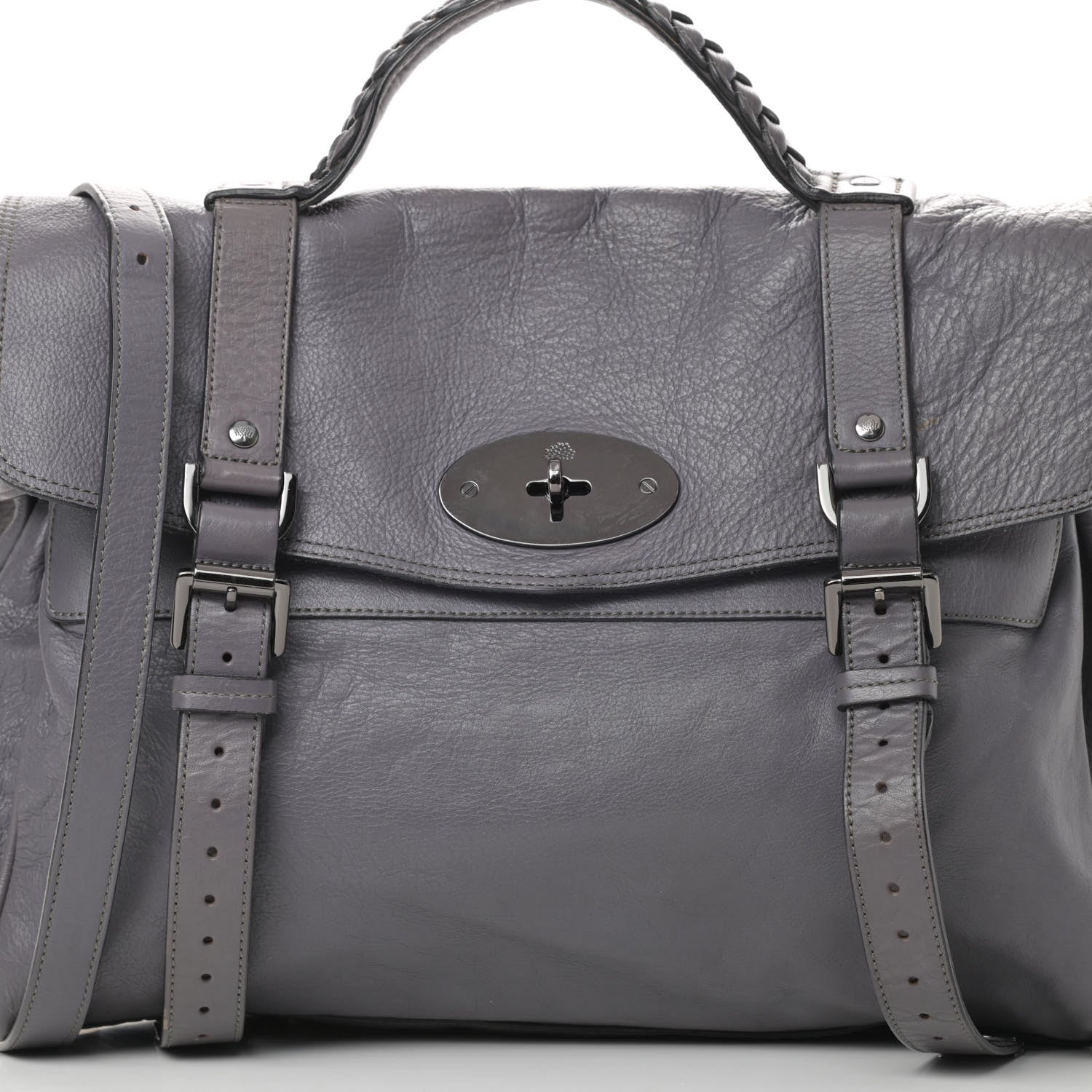 Mulberry Soft Buffalo Oversized Alexa Foggy Grey 9 of 21