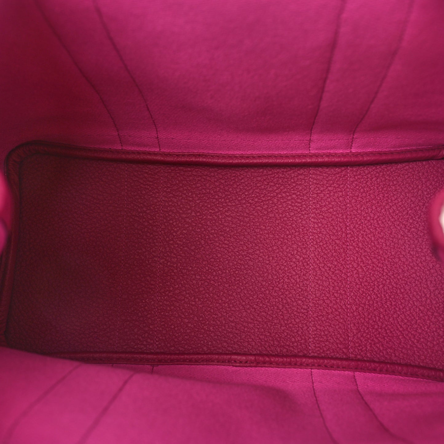 Toile Negonda Garden Party Tote 36 MM Ecru Rose Pourpre