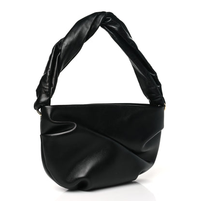 Jimmy Choo Lambskin Bonny Shoulder Bag Black 3 of 9