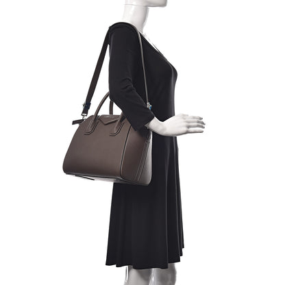 Givenchy Sugar Goatskin Small Antigona Heather Grey 2 of 12