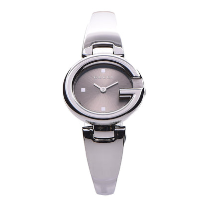 Gucci Stainless Steel 27mm Guccissima Quartz Watch Brown 1 of 11