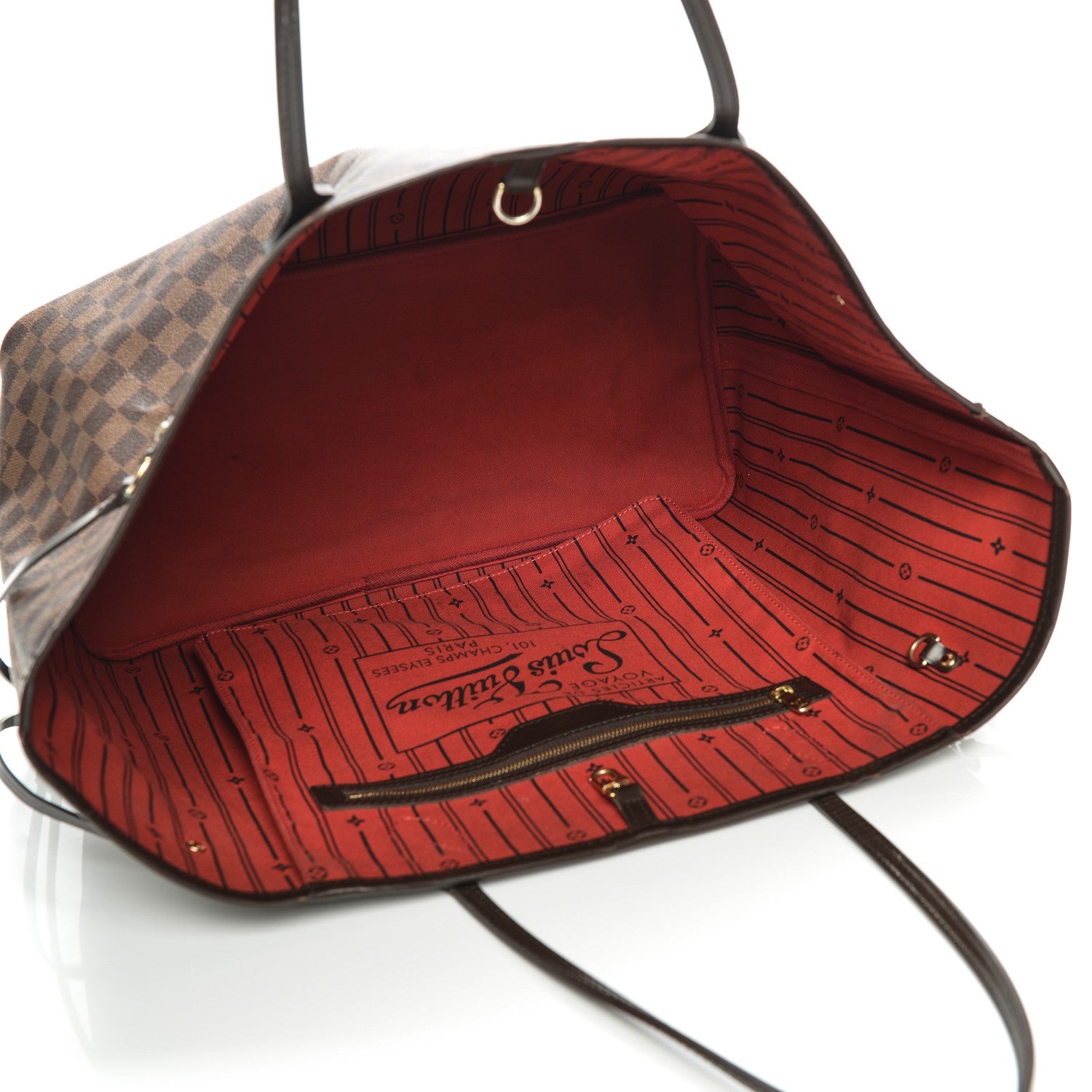 Louis Vuitton Damier Ebene Neverfull GM 5 of 10