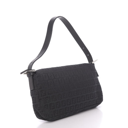 Fendi Zucchino Baguette Black 3 of 10