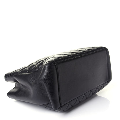 Chanel Caviar Quilted Grand Shopping Tote GST Black 4 of 10