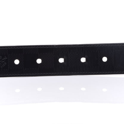 Louis Vuitton Damier Infini Calfskin 35mm Belt 95 38 Black 7 of 11