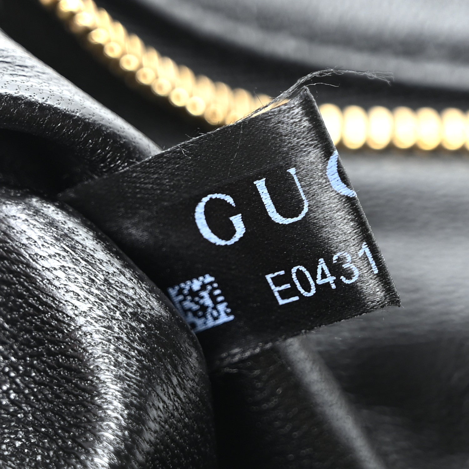 Gucci Lambskin Mini GG Milano Top Handle Shoulder Bag Black 7 of 10